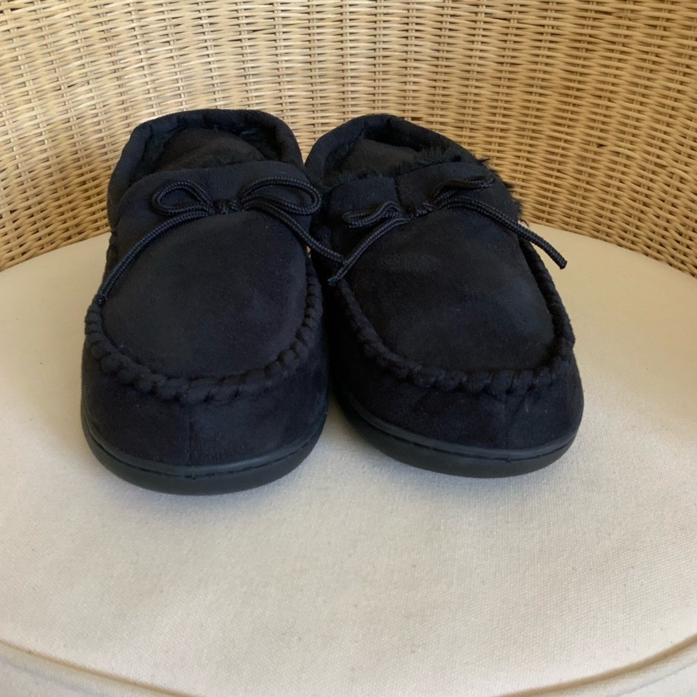 NWT West Loop Microfiber Moccasins Sz L (9-10)